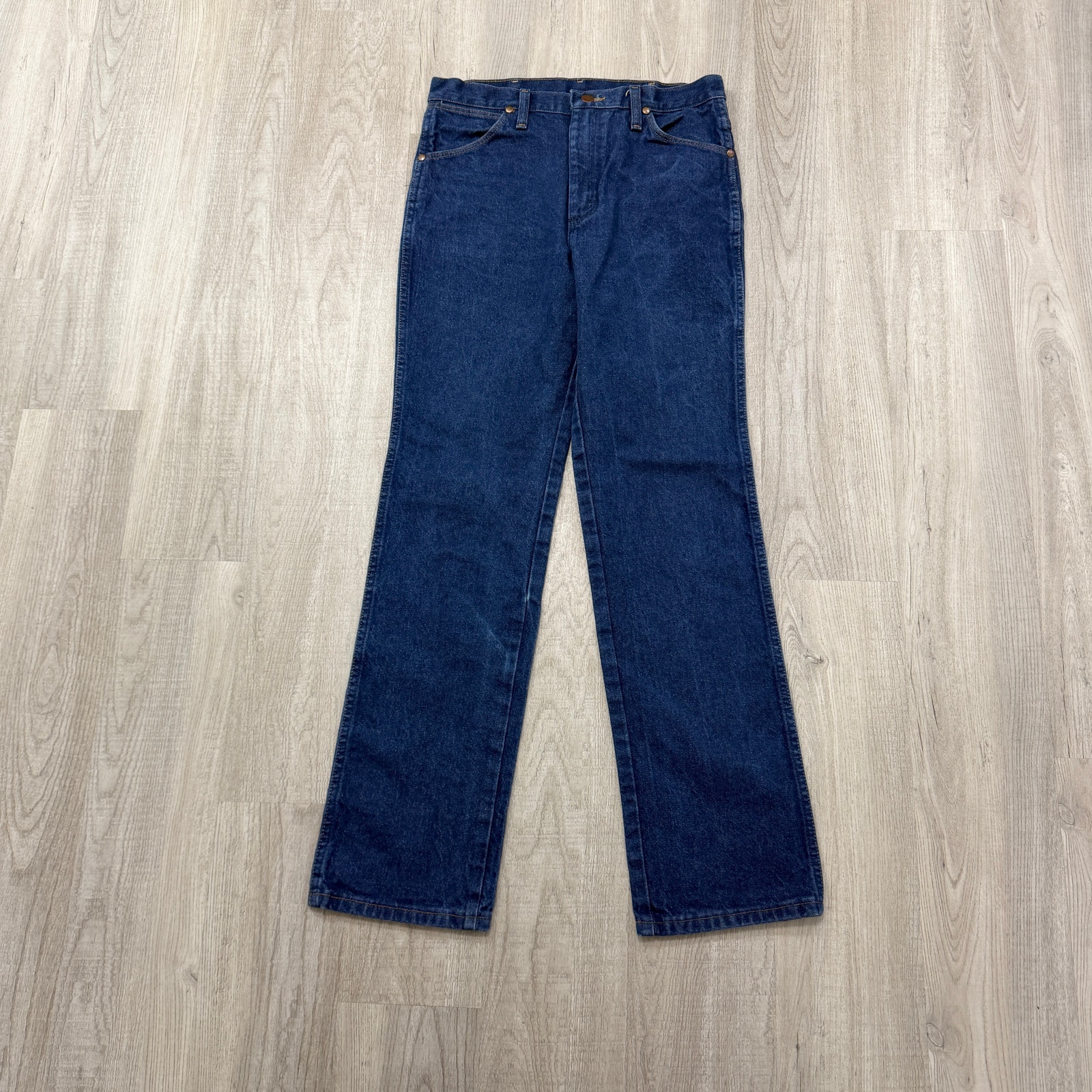 Vintage Wrangler Cowboy Cut Slim Fit Jeans Men's 31x32 Blue Western 936pwd